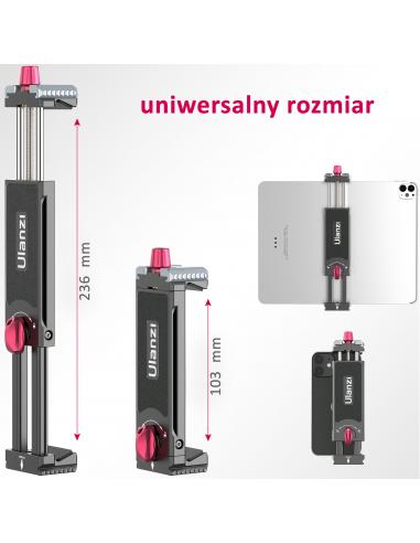 Metalowy uchwyt statywowy do tabletu Ulanzi...