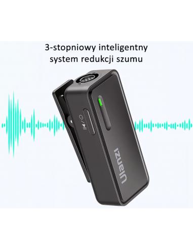 Zestaw bezprzewodowych mikrofonów krawatowych...