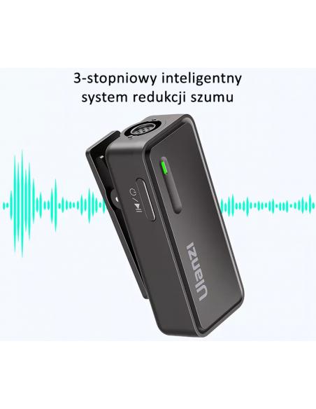 Zestaw bezprzewodowych mikrofonów krawatowych WiFi 2,4 GHz Ulanzi UW-MIC 20T