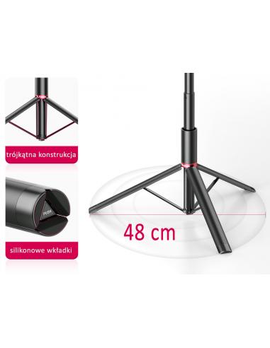 Aluminiowy statyw 3w1 z uchwytem na telefon...