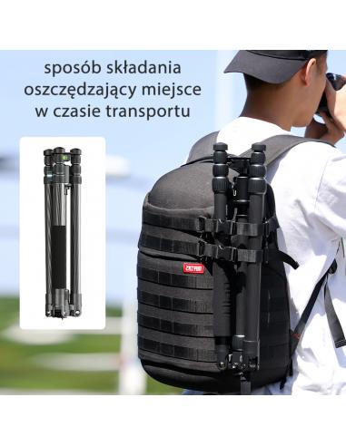 Statyw karbonowy z głowicą panoramiczną Ulanzi...