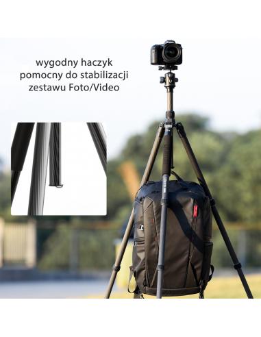 Statyw karbonowy z głowicą panoramiczną Ulanzi...
