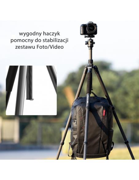 Statyw karbonowy z głowicą panoramiczną Ulanzi MT-61