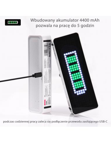 Smart Pixel Clock  Zegar stołowy Ulanzi TC001