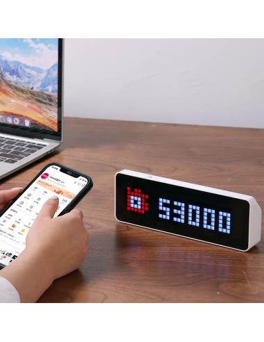 Smart Pixel Clock  Zegar stołowy Ulanzi TC001