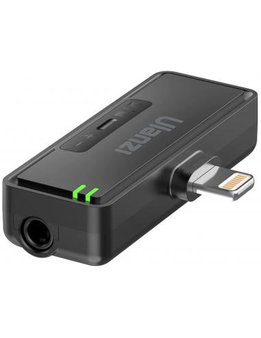 Bezprzewodowy mikrofon krawatowy WiFi 2,4 GHz...