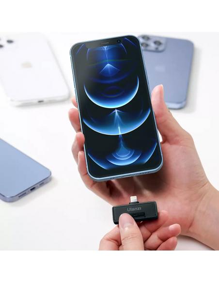 Bezprzewodowy mikrofon krawatowy WiFi 2,4 GHz Ulanzi UW-MIC 10P