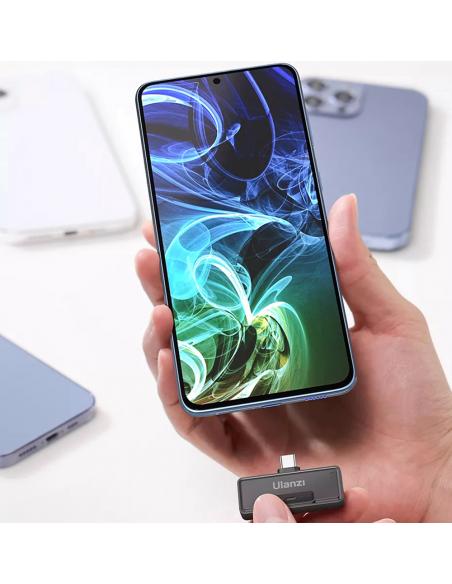 Bezprzewodowy mikrofon krawatowy WiFi 2,4 GHz Ulanzi UW-MIC 10T