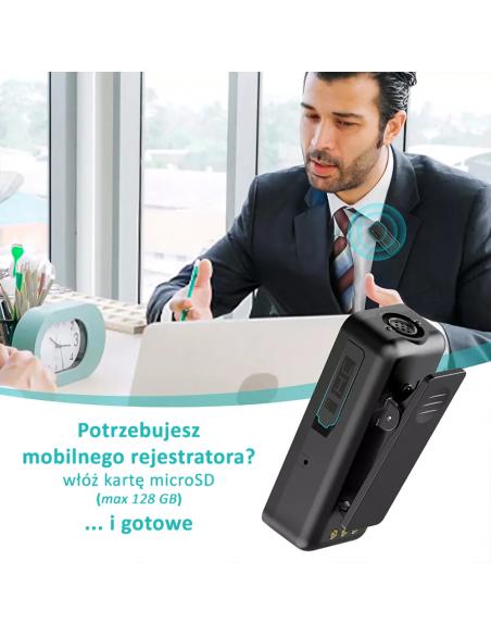 Bezprzewodowy mikrofon krawatowy WiFi 2,4 GHz Ulanzi UW-MIC 10T