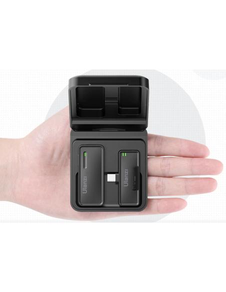 Bezprzewodowy mikrofon krawatowy WiFi 2,4 GHz Ulanzi UW-MIC 10T