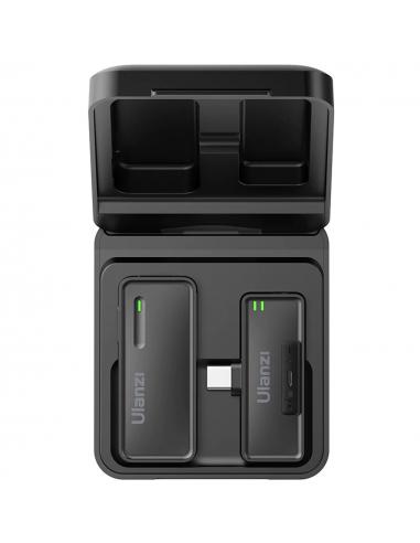 Bezprzewodowy mikrofon krawatowy WiFi 2,4 GHz...