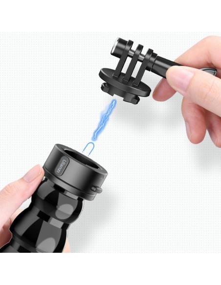 Klips z elastycznym ramieniem i magnetyczną szybkozłączką do kamer sportowych GoPro