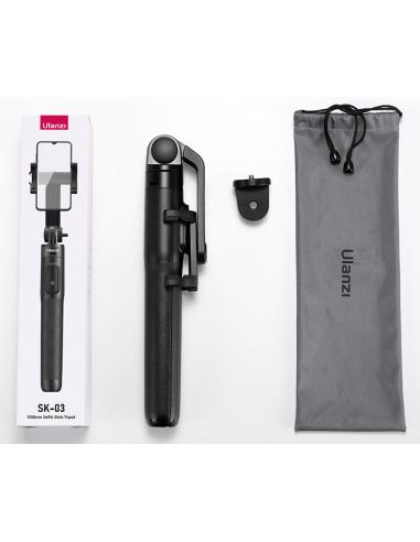Statyw / selfie stick z pilotem Bluetooth...