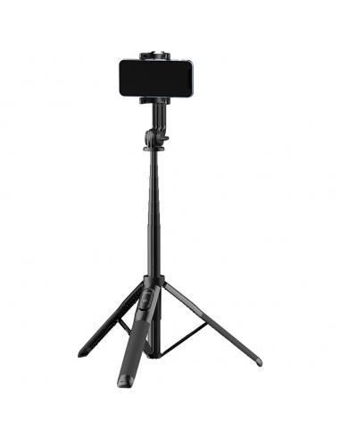 Statyw / selfie stick z pilotem Bluetooth...