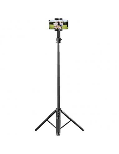 Statyw / selfie stick z pilotem Bluetooth...