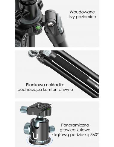 Statyw / monopod aluminiowy z głowicą...