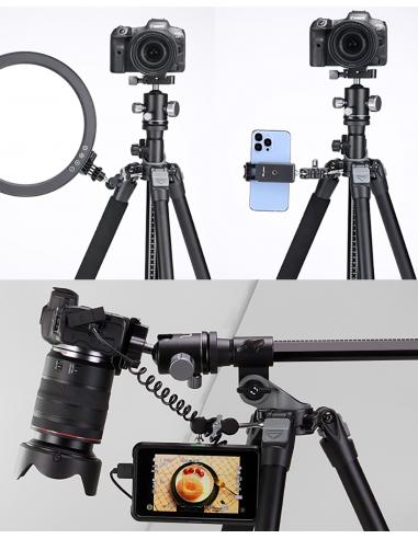 Statyw / monopod aluminiowy z głowicą...