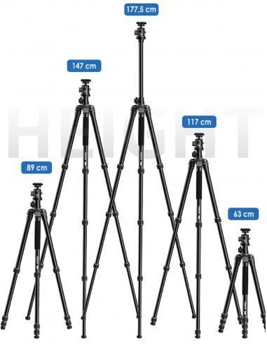 Statyw / monopod aluminiowy z głowicą...