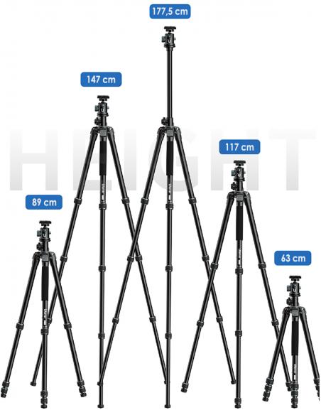 Statyw / monopod aluminiowy z głowicą panoramiczną Ulanzi MT-59
