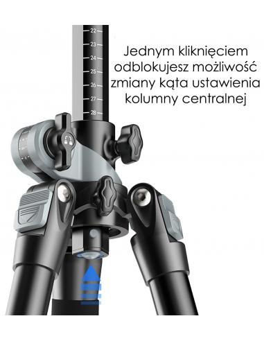 Statyw / monopod aluminiowy z głowicą...