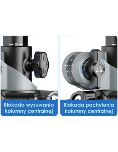 Statyw / monopod aluminiowy z głowicą...