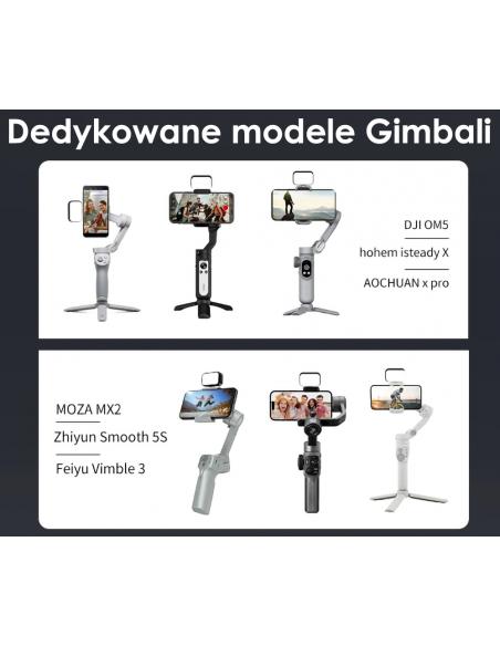 Magnetyczna Lampa LED dedykowana do gimbali Ulanzi VL-40