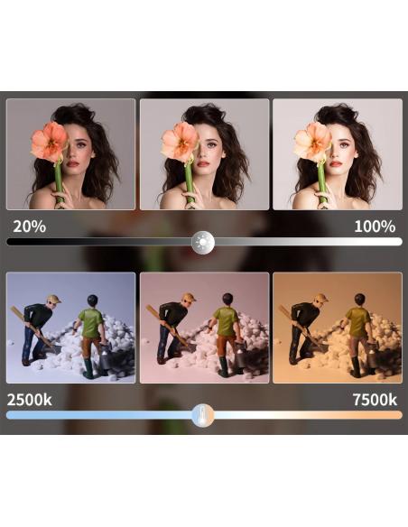 Magnetyczna Lampa LED dedykowana do gimbali Ulanzi VL-40