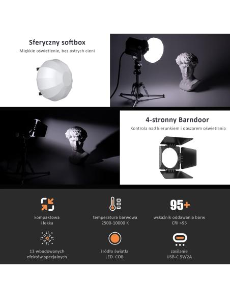 Lampa LED do Makrofotografii Ulanzi LT-24