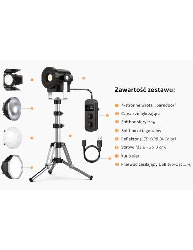 Lampa LED do Makrofotografii Ulanzi LT-24