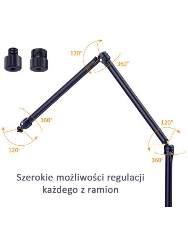 Profesjonalny statyw biurkowy Ulanzi VIJIM LS08