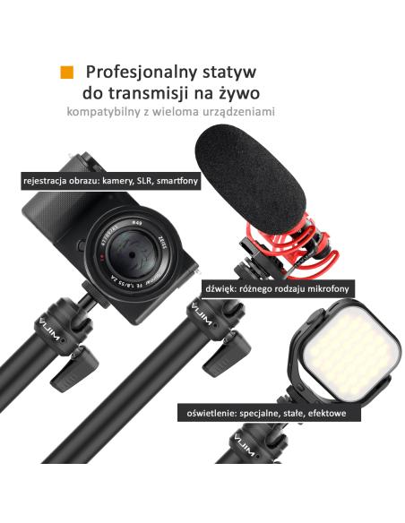 Profesjonalny statyw biurkowy Ulanzi VIJIM LS08