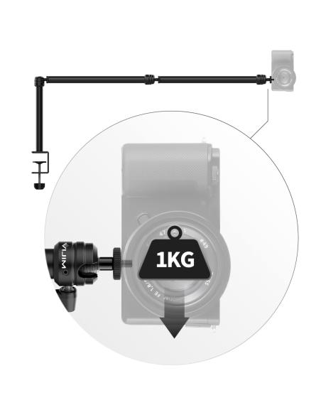 Profesjonalny statyw biurkowy Ulanzi VIJIM LS08