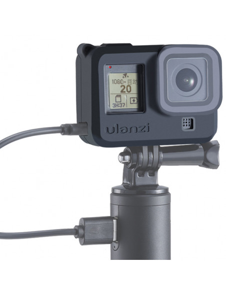 Silikonowe etui, osłona obiektywu, smycz do GoPro Hero 8 - Ulanzi G8-3