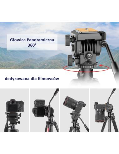 Statyw / monopod z głowicą panoramiczną Ulanzi...