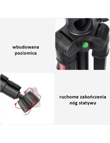 Statyw / monopod z głowicą panoramiczną Ulanzi...