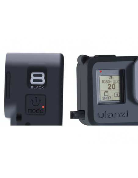Silikonowe etui, osłona obiektywu, smycz do GoPro Hero 8 - Ulanzi G8-3