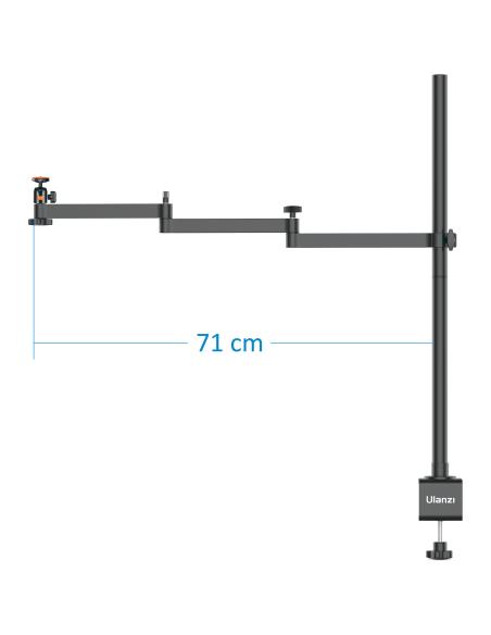 Statyw biurkowy do transmisji LiveStream na mikrofon kamerę Ulanzi 2335