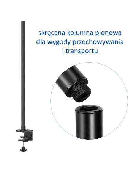 Statyw biurkowy do transmisji LiveStream na mikrofon kamerę Ulanzi 2335