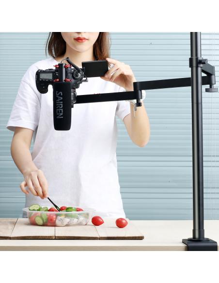 Statyw biurkowy do transmisji LiveStream na mikrofon kamerę Ulanzi 2335