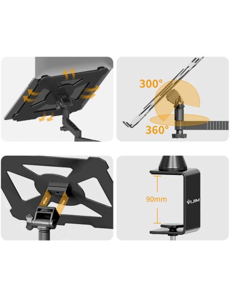 Statyw biurkowy z uchwytem na laptopa Ulanzi VIJIM LS22