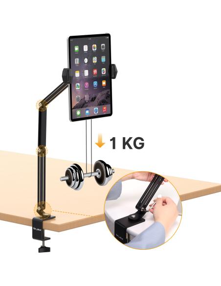 Statyw biurkowy z uchwytem na tablet lub telefon Ulanzi VIJIM HP001