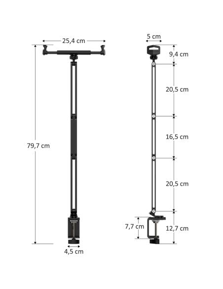 Statyw biurkowy z uchwytem na tablet lub telefon Ulanzi VIJIM HP001