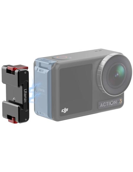 Magnetyczne mocowanie typu zimna stopka Ulanzi OA-19 do kamery sportowej DJI OSMO Action 3