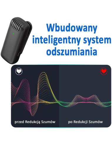 Bezprzewodowy mikrofon krawatowy Ulanzi J11...