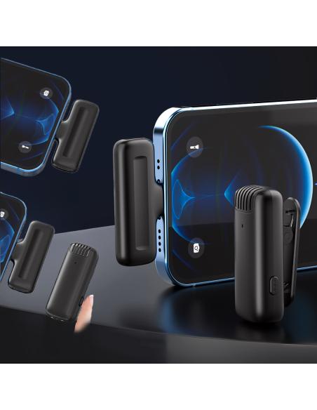 Bezprzewodowy mikrofon krawatowy Ulanzi J11 (Lightning)