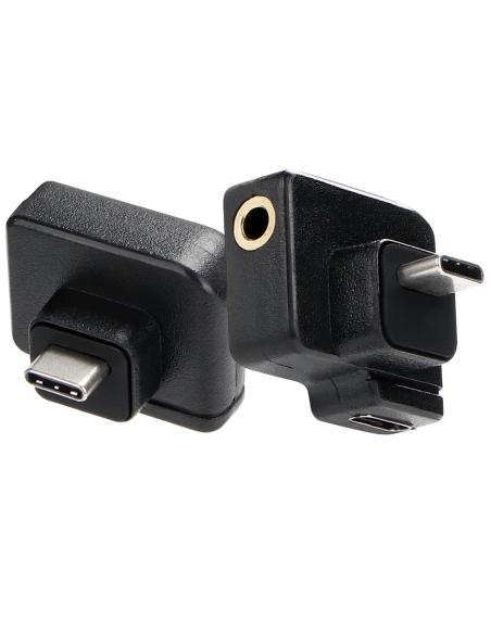 Adapter Cynova do zewnętrznych mikrofonów 3,5mm do kamery DJI Osmo Action