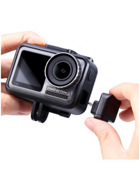 Adapter Cynova do zewnętrznych mikrofonów 3,5mm do kamery DJI Osmo Action
