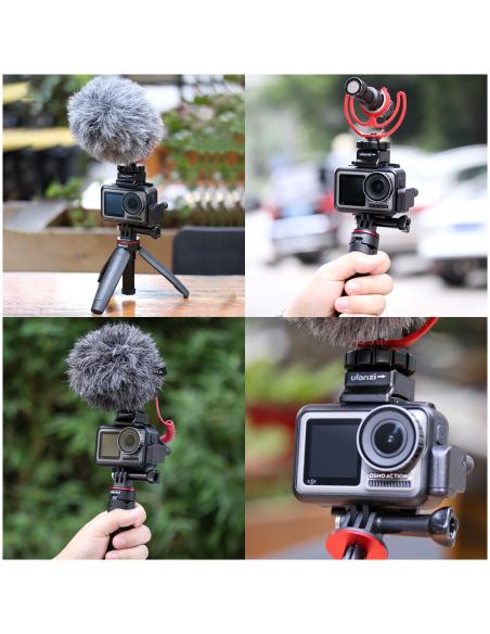 Adapter Cynova do zewnętrznych mikrofonów 3,5mm do kamery DJI Osmo Action