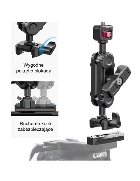 Podwójna głowica NATO / Magic Arm Ulanzi R103