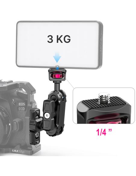 Podwójna głowica NATO / Magic Arm Ulanzi R103